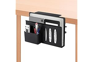 MEEKAKEE Clamp-on Desk Laptop Holder