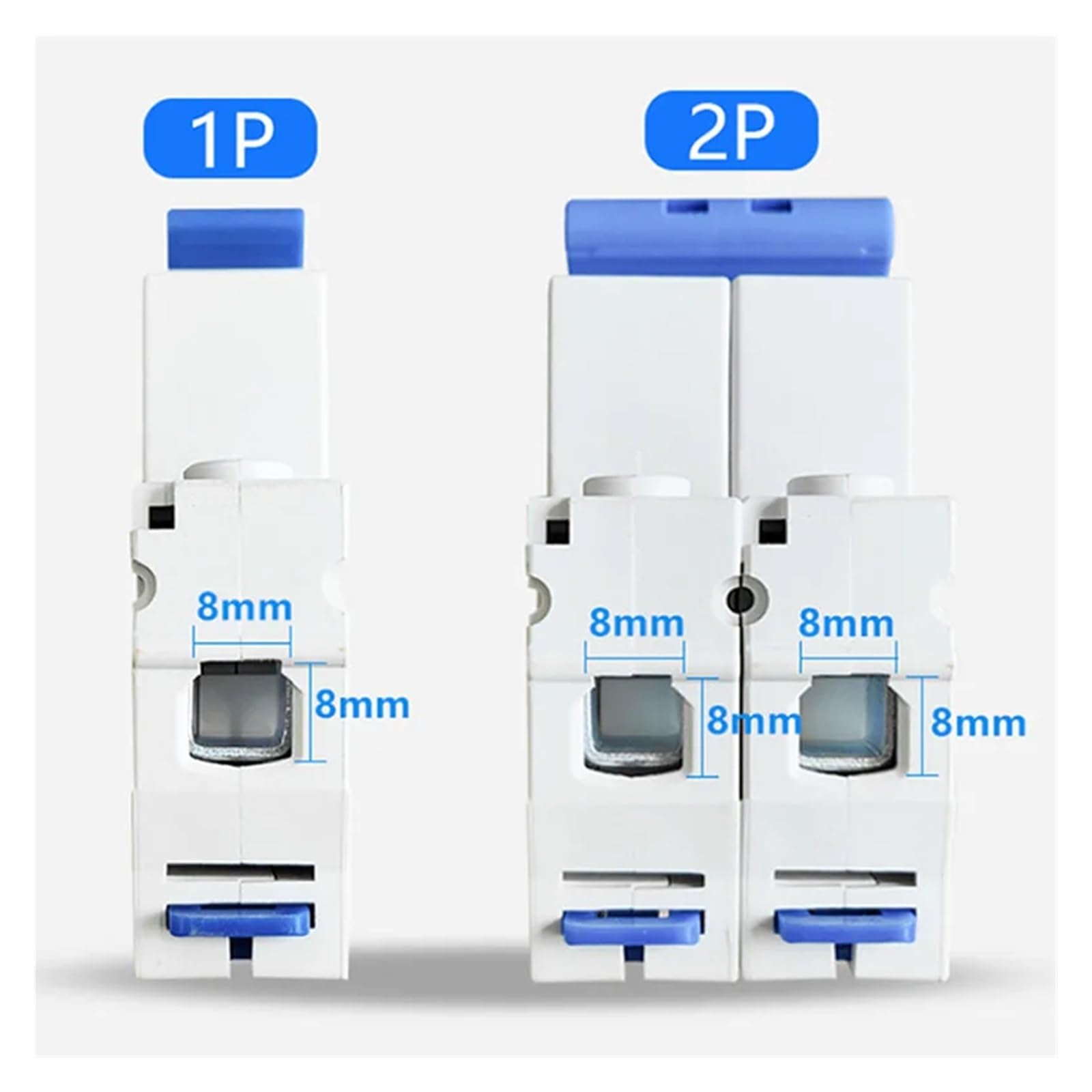1 x wyłącznik automatyczny DC 12 V, 24 V, 36 V, 48 V, 60 V, 72 V, 110 V, 120 V, przełączniki 3 A, 6 A, 10 A, 16 A, 20 A, 25 A, 32 A, 40 A, 50 A, 63 A, zabezpieczenie przeciwprzepięciowe (2P, 25A)