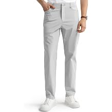 Flex 503 Men's Slim Fit 5-Pockets Golf Pants 30"/32"/34" Stretch Quick Dry for Business Casual