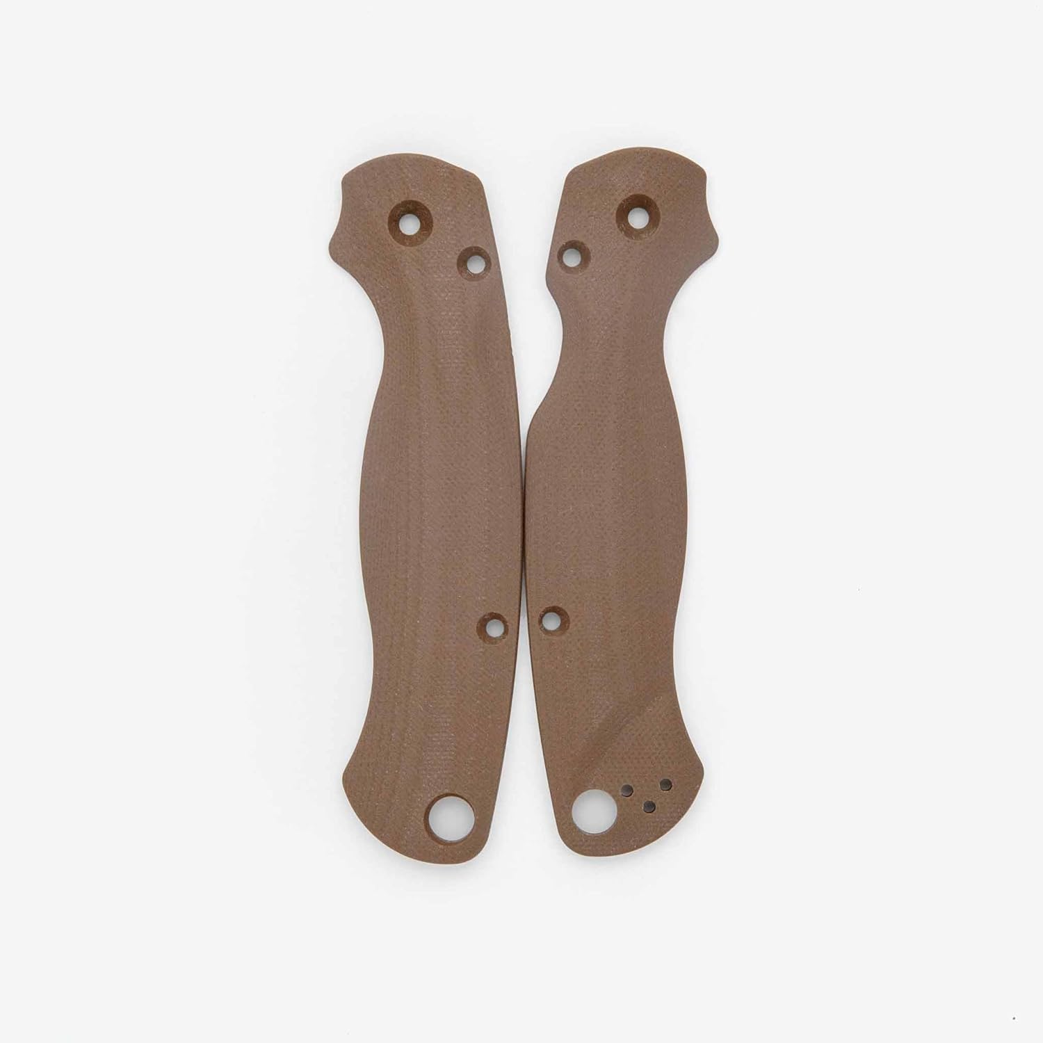 Flytanium G-10 Lotus Scales Compatible with Spyderco Paramilitary 2 EDC Folding Pocket Knife (Blue Lapis)