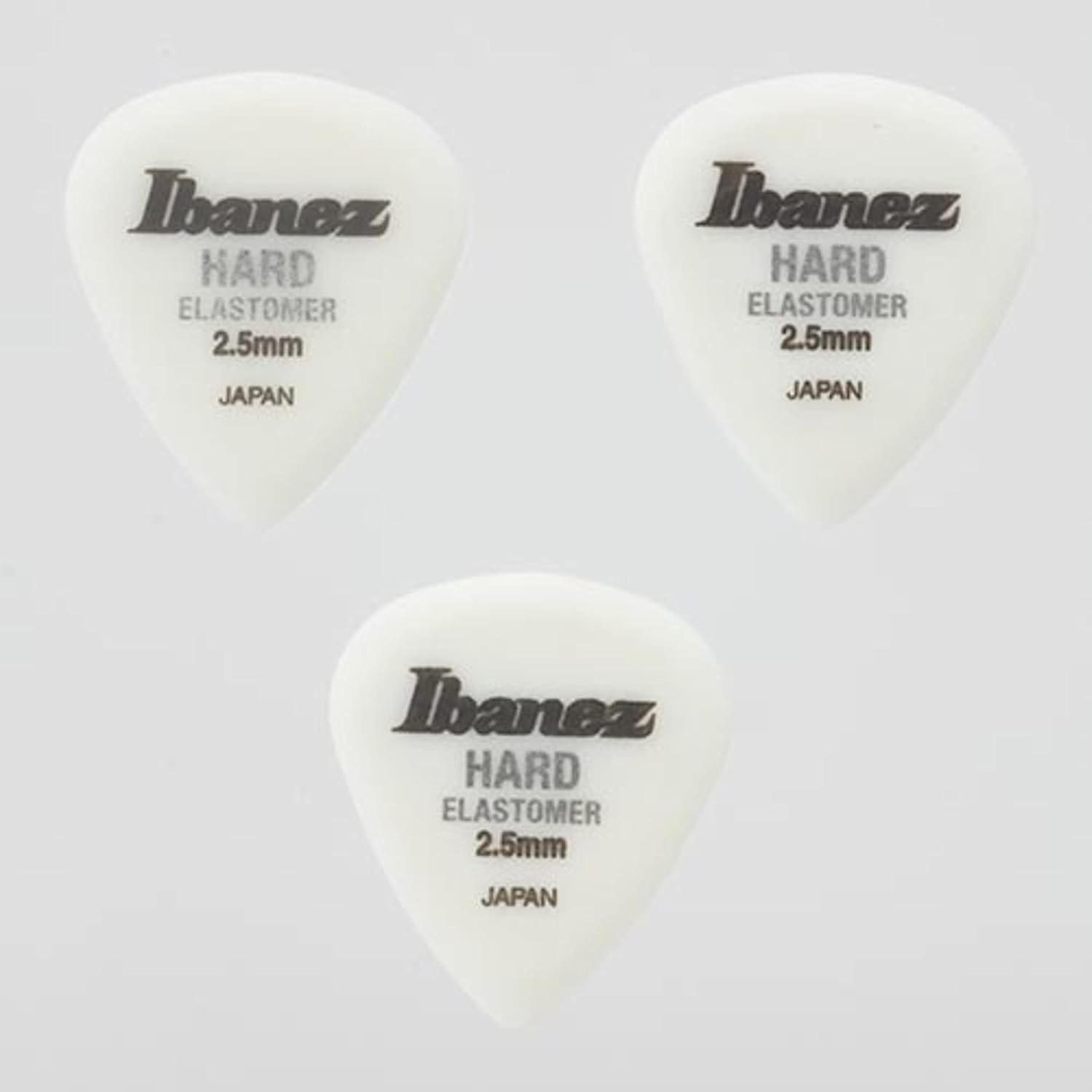 IBANEZ ELJ1HD25 Elastomer Picks Set of 3 Hard
