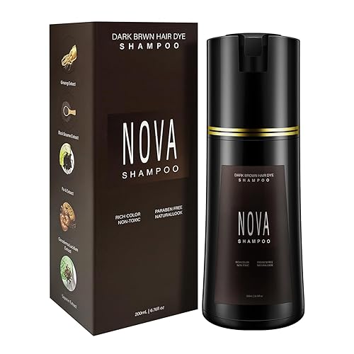 Hair Dye Shampoo & Champu Para Canas - Natural 3-in-1