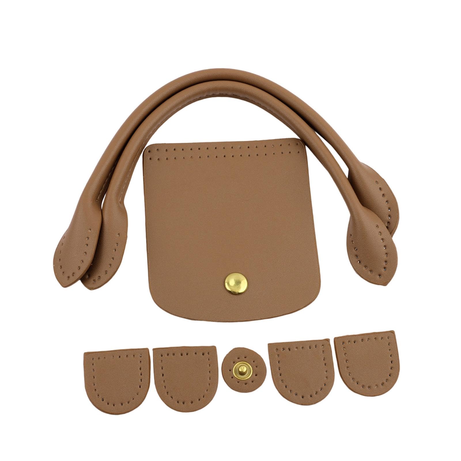 Bag Handles for Crochet Crochet Bag Making Set for Handbag Tote Dumpling Bag Coffee-image-31