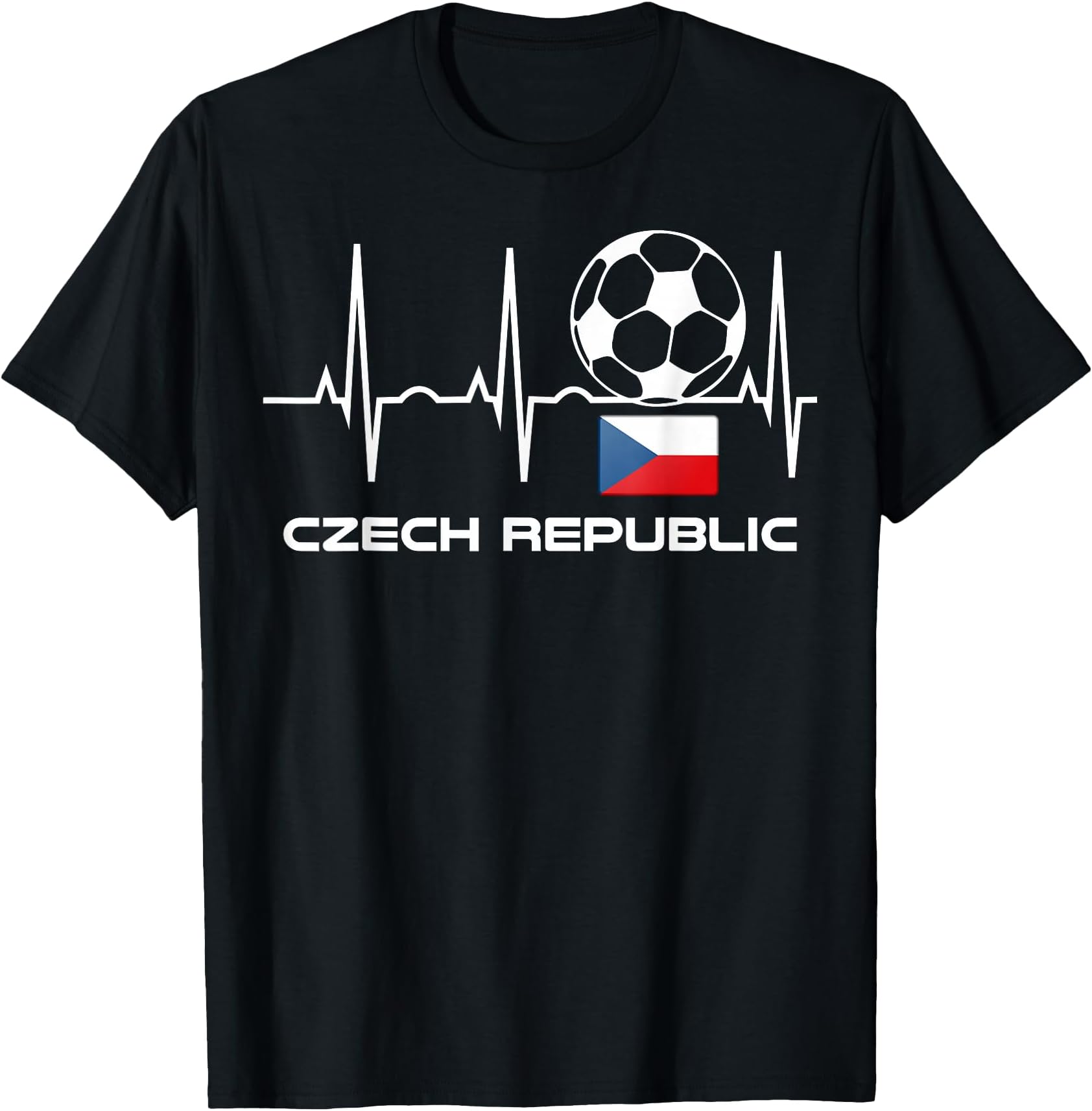 Czech Republic Soccer Jersey T-Shirt Best Football Gift Tee T-Shirt