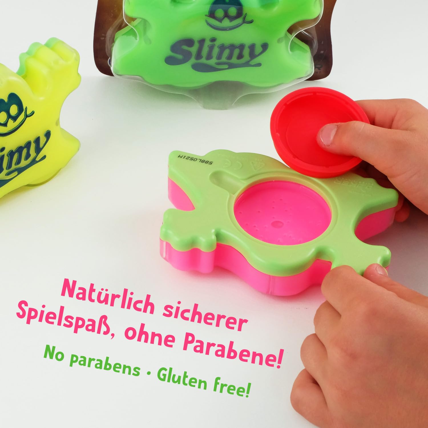 SLIMY Soft & Squishy Collectibles – 150g Di Slime Originale Con Personaggio Squishy Sorpresa – Gioco Sensoriale Antistress - 5