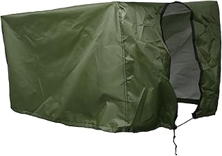 Generic Garden Wagon Cover, Wagon Cart Cover, Dustproof Waterproof Drawstring Closure Heavy Duty Wagon Rain Cover for Utility Folding Wagon, Green