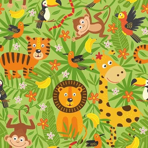 Sticker Adhésif Ikea Lack Jungle Crazy Cover