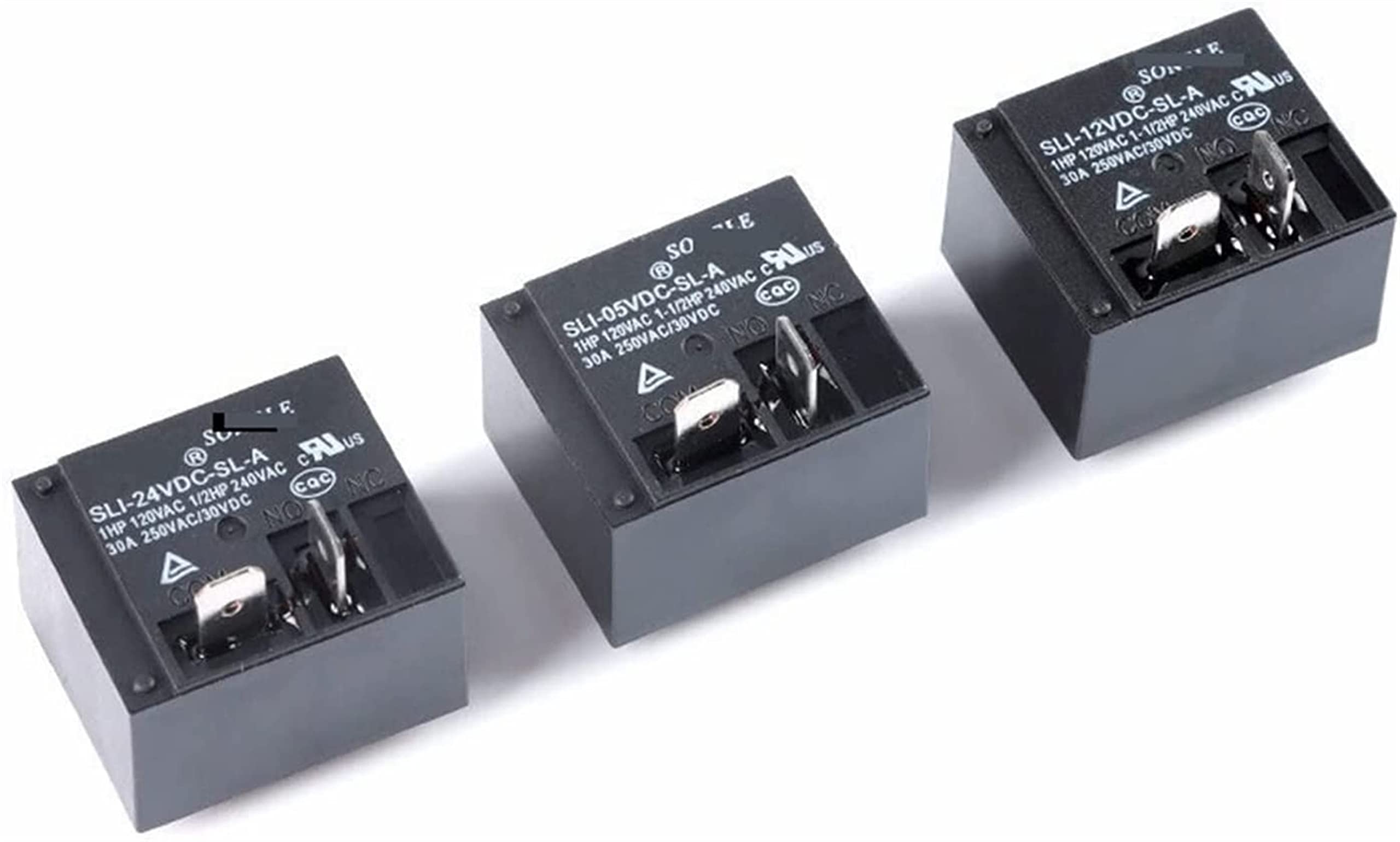 LKPEHTAGN Relay 1Pcs Power Relays SLI-05VDC-SL-A SLI-12VDC-SL-A SLI-24VDC-SL-A 5V 12V 24V 30A HF2160 4PIN