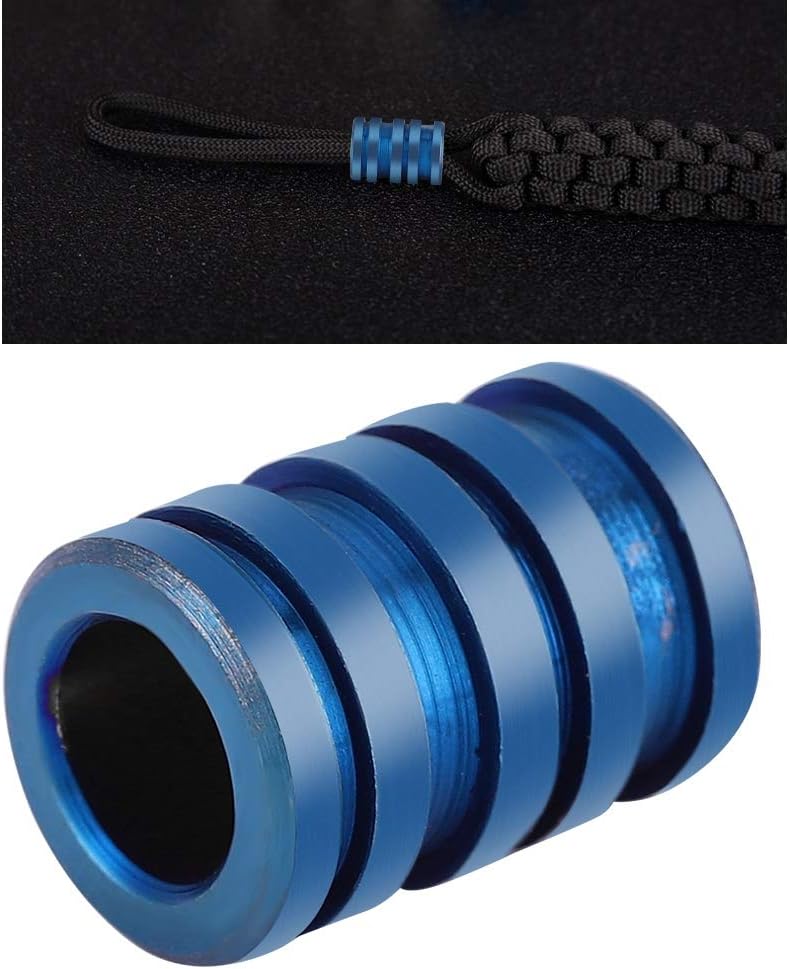 Knife Lanyard Bead, Parachute Cord Bead Paracord Bead Outdoor EDC Pendant(Large)