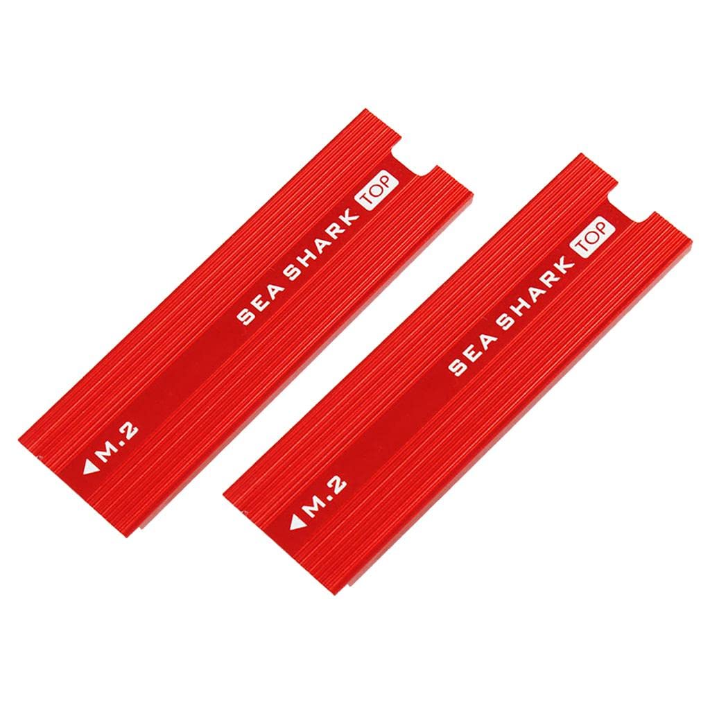 The Style Sutra 2 Pieces Aluminum Heatsink for PCIe NVMe M.2 NGFF SSD with Thermal Pad|Computers/Tablets & Networking | Computer Components & Parts | Fans Heat Sinks & Cooling |2 Pieces Heat Sink-image-43