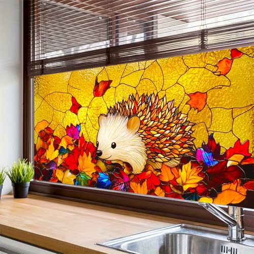 HOMETITUTE Vinilo Decorativo de Otoño 39.37x17.72 Pulgadas miniatura 2