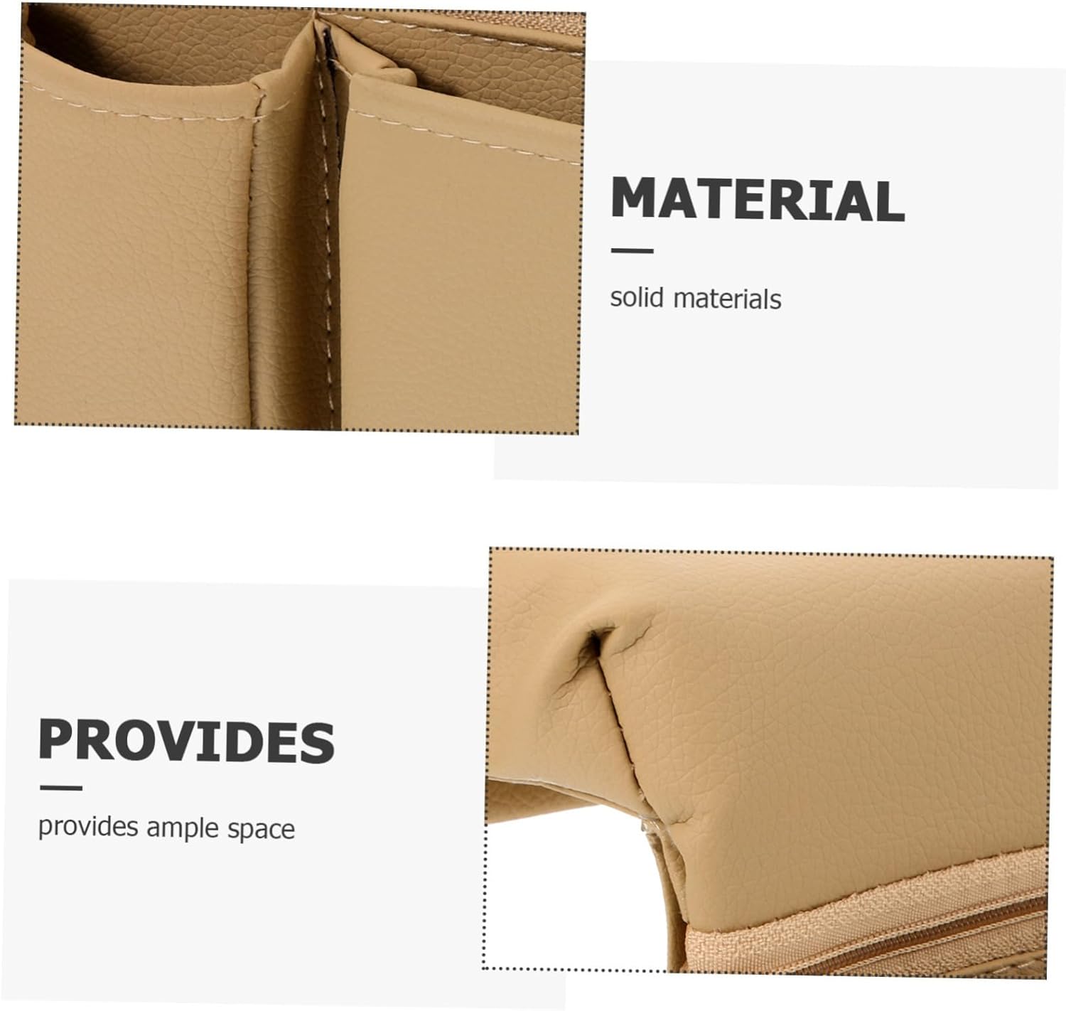 CHILDWEET Car Armrest Organizer Storage Box with Pocket - Universal Car Window Armrest Pad Elbow Rest for Automotive Door - Easy Installation 9.52X7.08X3.34 Inches