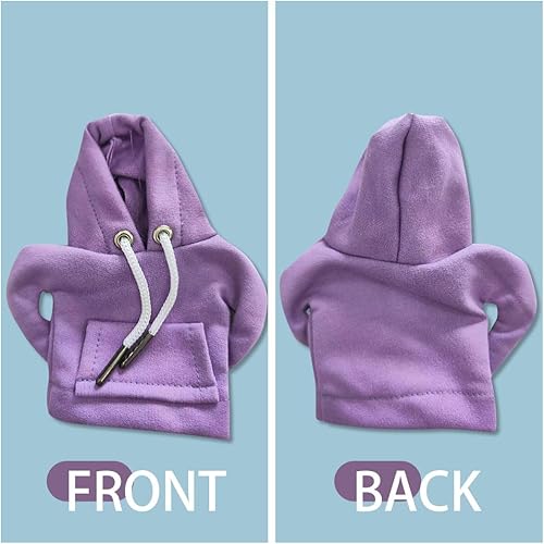 Miniatura 5 de Funda para palanca de cambios de automóvil, sudadera con capucha de moda, perilla de palanca de cambios cálida para invierno, camisa de suéter,