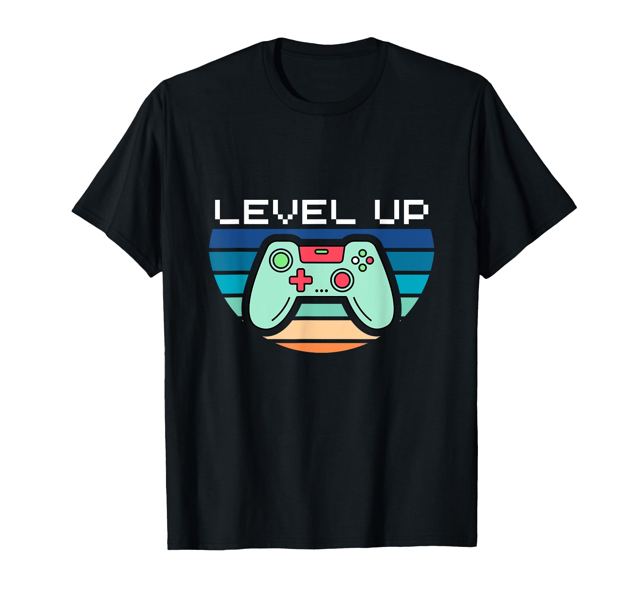Level Up Video Game Controller T-Shirt