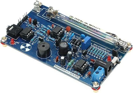 DIY for GEIGER Counter Kit with J305 Tube, for ARDUINO Compatible Nuclear Radiation Detector for Gamma Beta for RAY, Visual Audible, Open Source PCB Assembly for Hobbyists