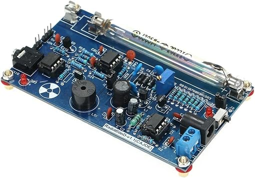 DIY for GEIGER Counter Kit with J305 Tube, for ARDUINO Compatible Nuclear Radiation Detector for Gamma Beta for RAY, Visual Audible, Open Source PCB Assembly for Hobbyists