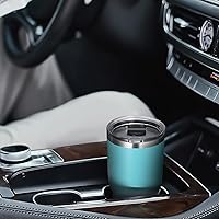 Vista 53 de Tapa con popote para vaso de 30 onzas, tapas de repuesto compatibles con YETI Rambler de 30 onzas, vaso con popote de 35 onzas, sin BPA e