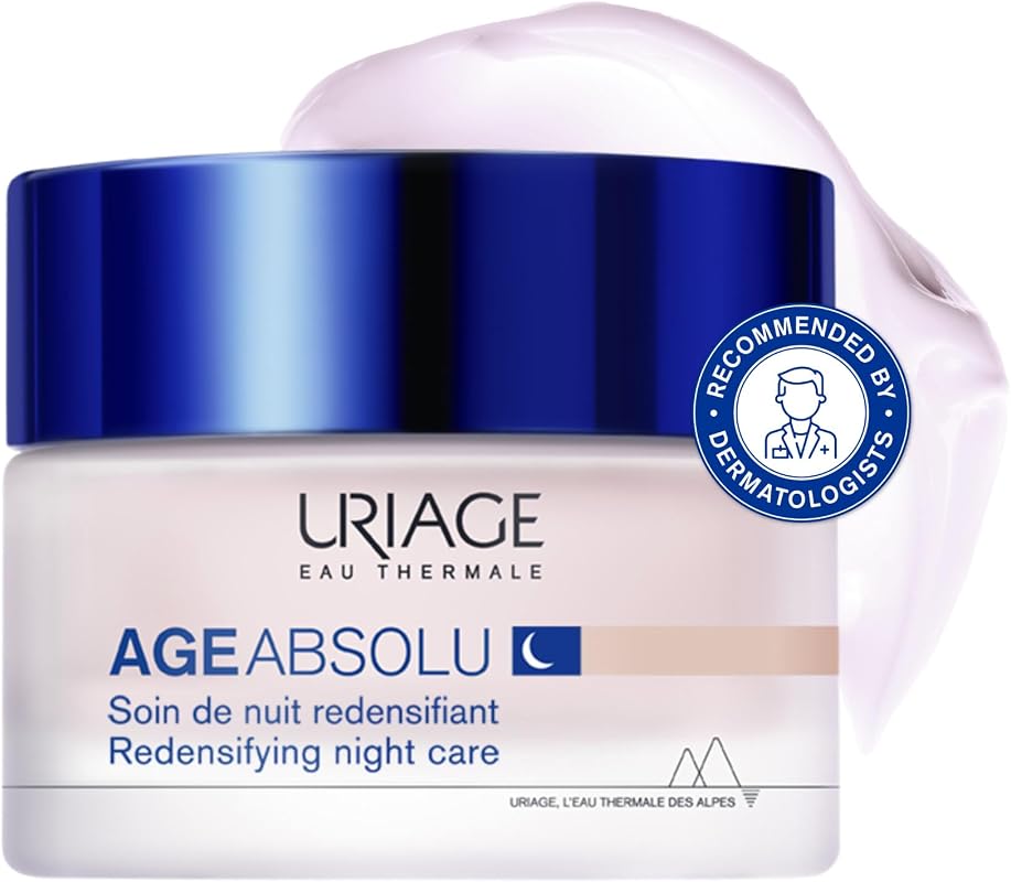 Le Masque de Nuit Raffermissant Uriage Age Absolu est un soin global anti-âge conçu pour combattre tous les signes du vi
