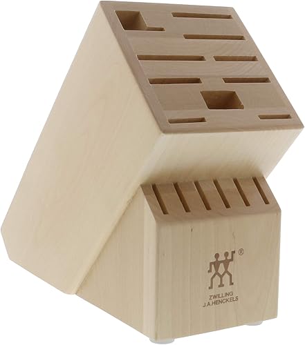 ZWILLING TWIN - Bloque de cuchillos de 16 ranuras, madera de abedul natural