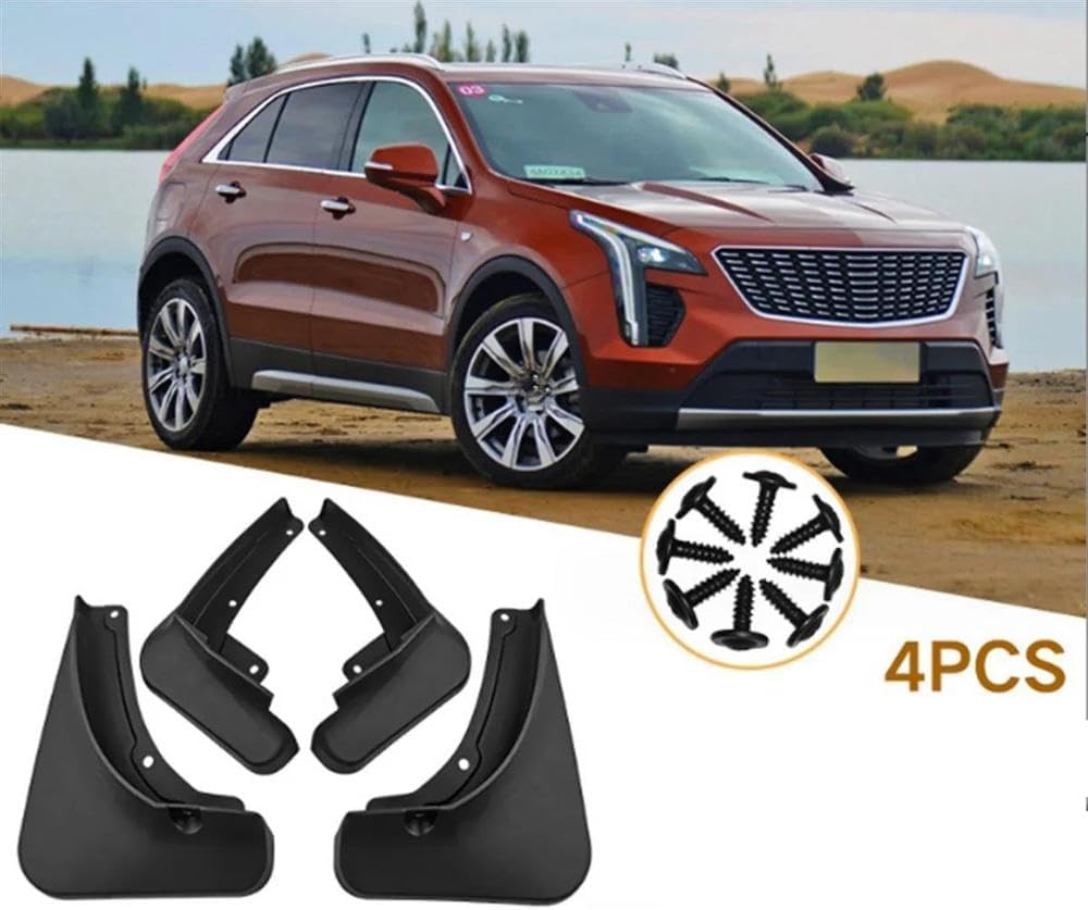 Auto Parts Mud Flaps For Cadillac XT4 2017-2023 Splash Guards Fender MudFlaps Front Rear Mudguards Car Accessories