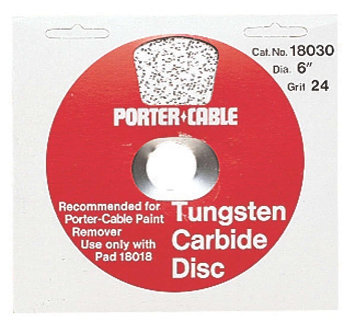 PORTERCABLE 18030 24 Grit Carbide Disc (for Model 7403P) Paint