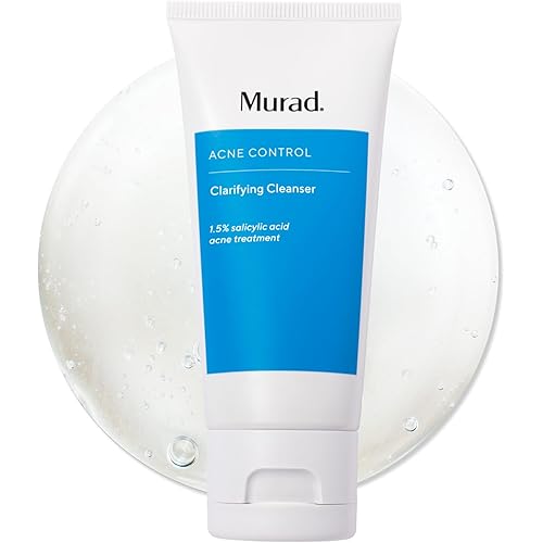 Murad Acne Control Clarifying Cleanser – Salicylic Acid & Green Tea Formula for Acne, Deep Pore Cleansing, Oil Control & Breakout Prevention for Clear, Balanced, Healthy-Looking Skin