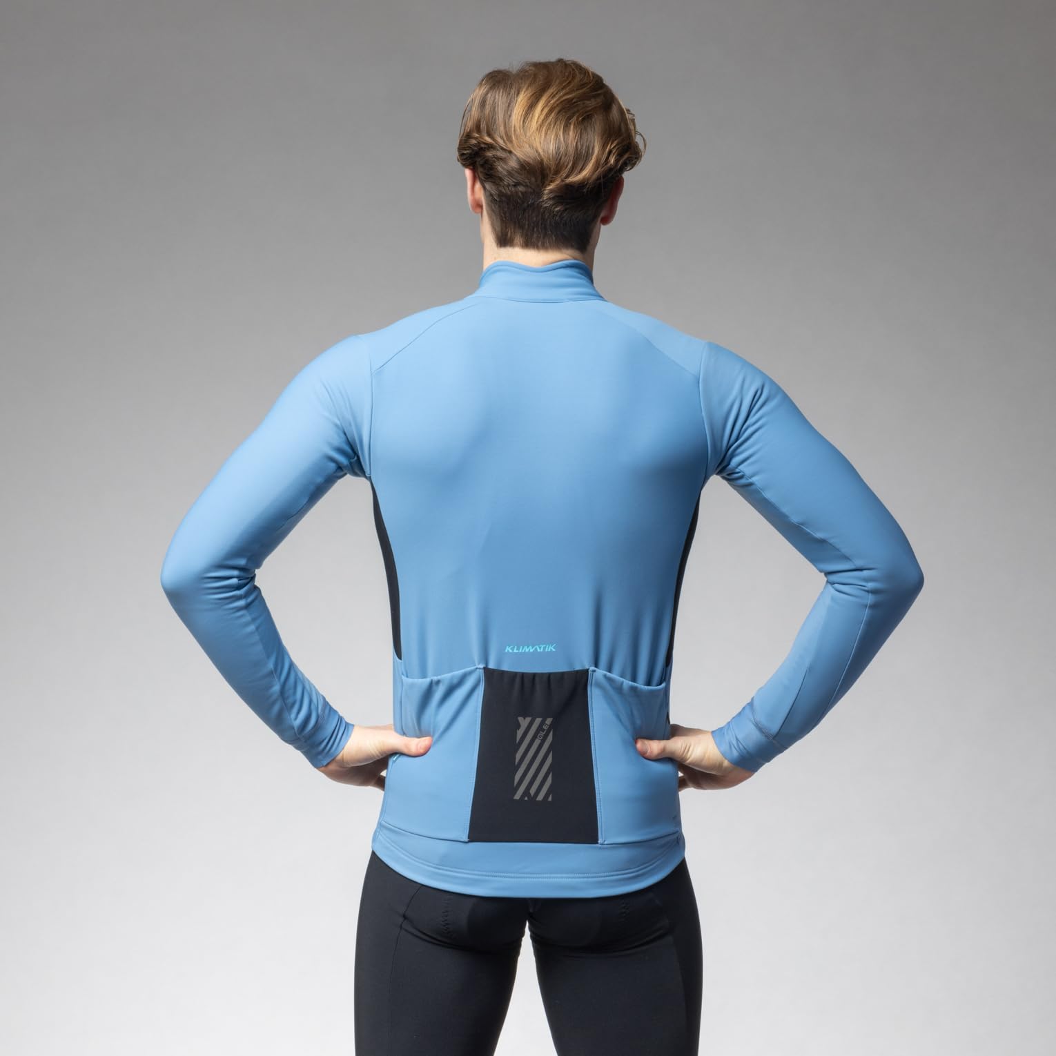 Alé Cycling Maglia da Ciclismo da Uomo Klimatik K-Idro, Manica Lunga, Maiolica, XXL