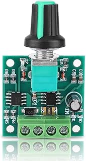 DC 1.8-12V 2A Mini PWM DC Motor Controller, Electric Motor Speed Controller Switch Module Low Voltage for Speed Regulation with Overload Protection