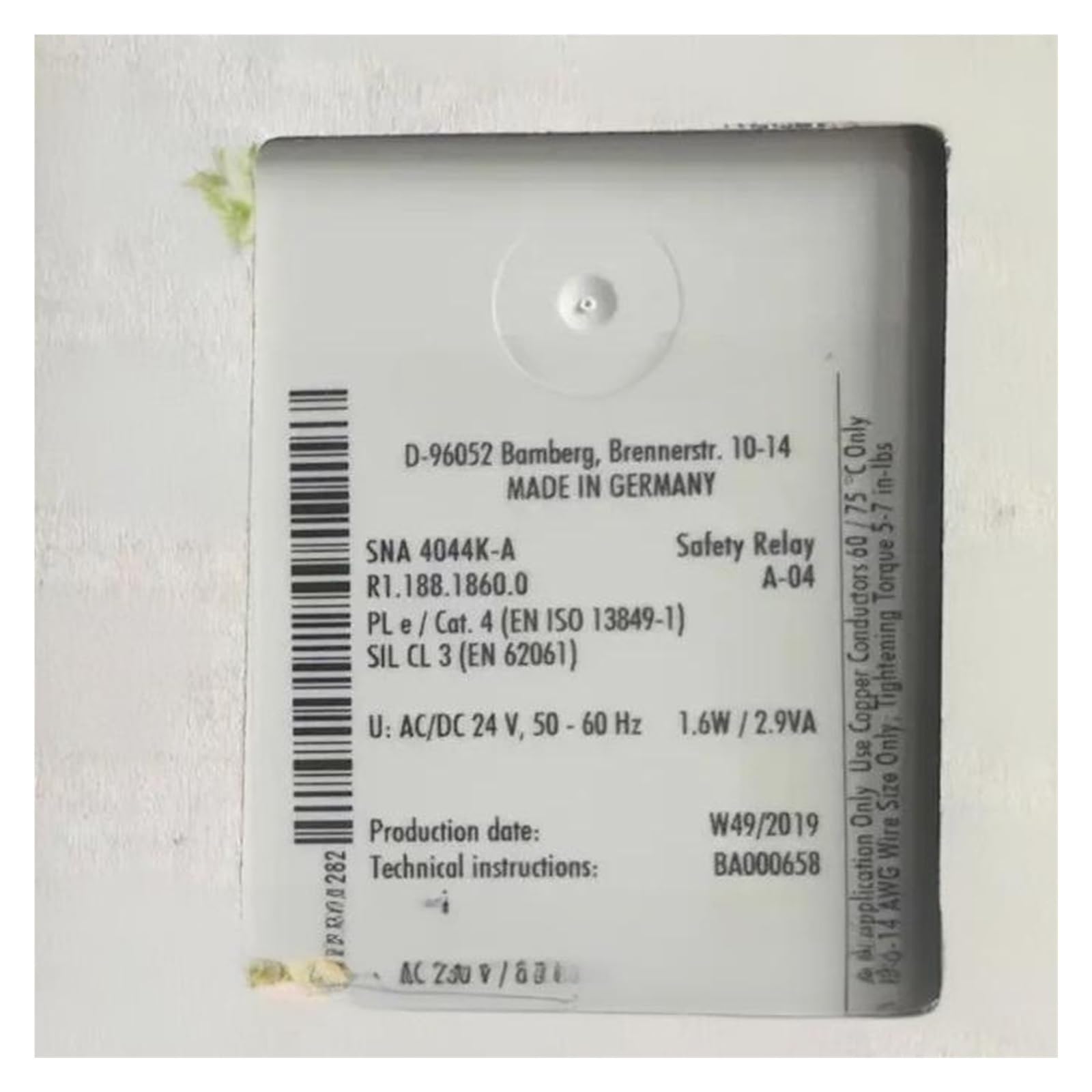 YMUGUEGH Relay SNA4044K-A