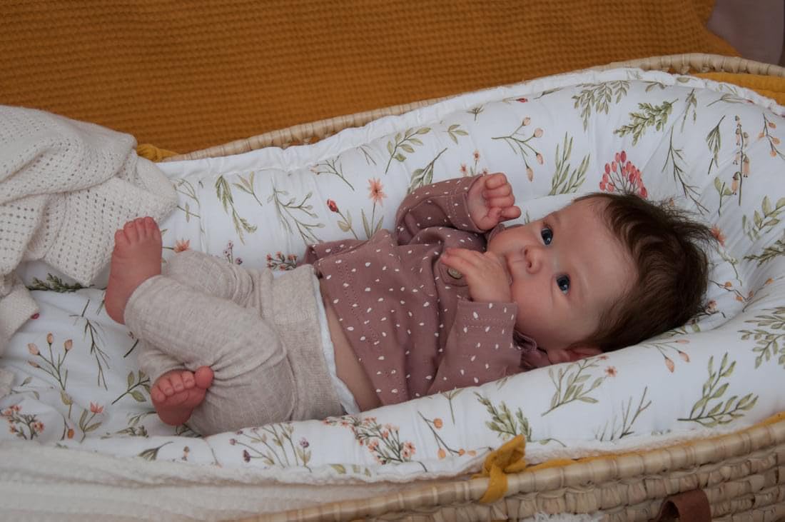 Anano Reborn Bambole Reborn Realistico Bambino Silicone Ragazzo 20 Pollici Reborn Toddler Newborn Aspetto Reale Bambola Bambola Ragazza Sorridente Bocca Aperta Per Bambini Demenza