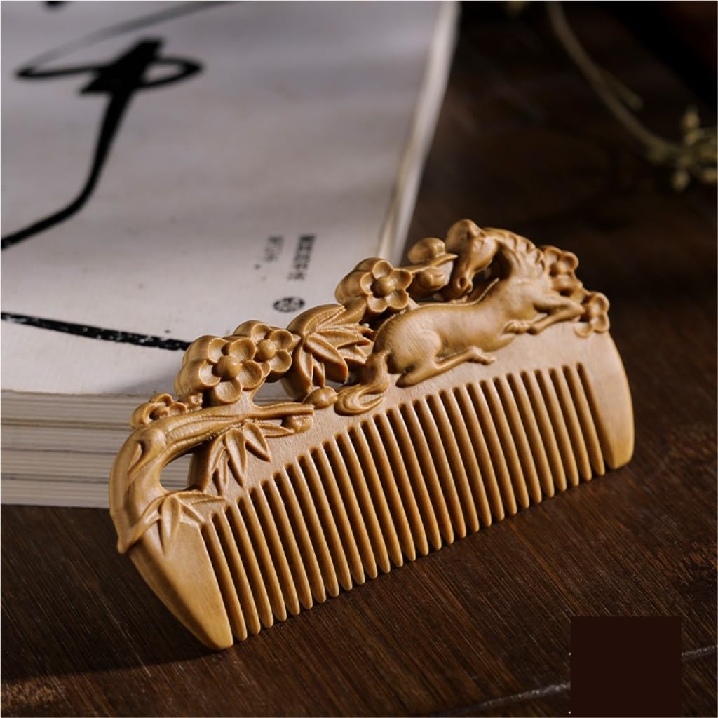 Peruka Grzebień Home Curling Comb Ladies Long Hair Comb Bathroom Wet Hair Comb Suitable for Fine Hair, Thick Hair, Curly Hair, Straight Hair Duże grzebienie do włosów