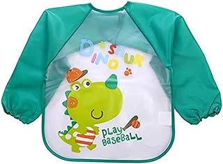 مريلة أطفال مع أكمام برسوم كرتونية- mk238