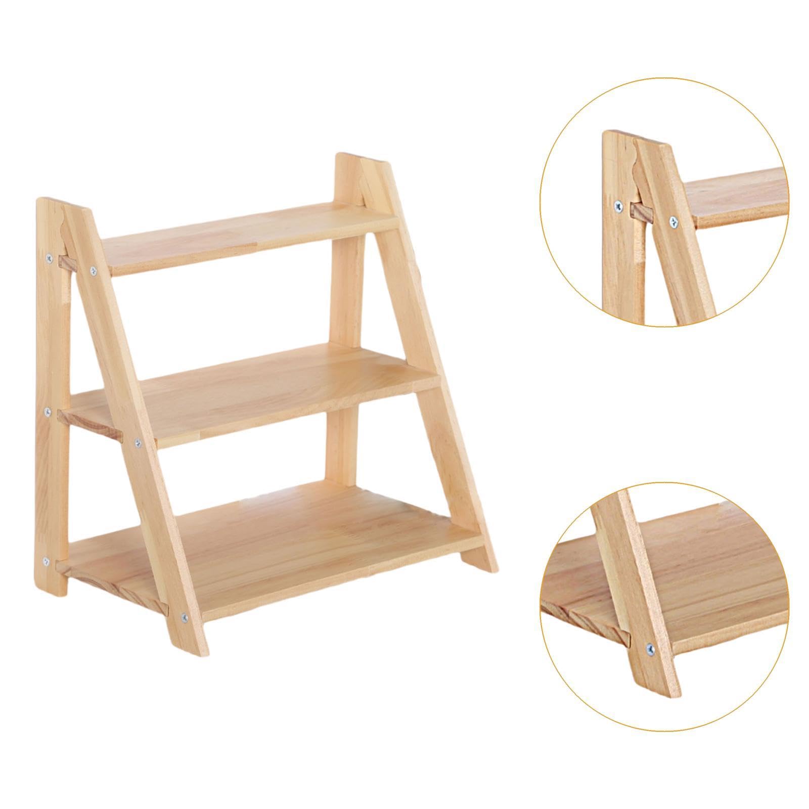 Présentoir à 3 Niveaux pour Armoire, Meuble de Rangement, Présentoir à Parfums, étagère à Poser sur Le Comptoir Ou Le Garde-Manger, Idéal pour