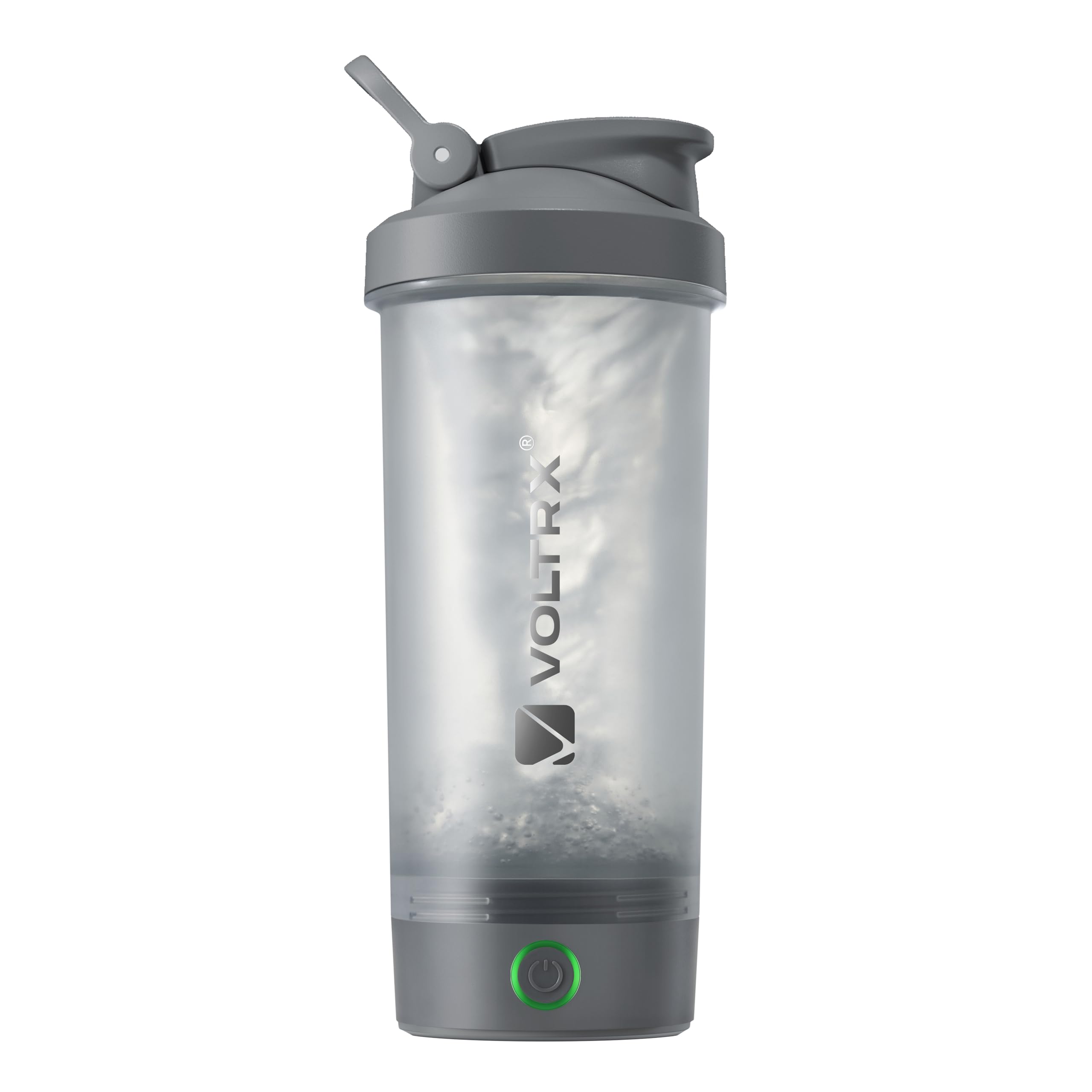 VOLTRX Protein Shaker Bottle, Titanus USB C Rechargeable Electric Protein Shake Mixer, Shaker Cups for Protein Shakes and Meal Replacement Shakes, BPA Free, 24oz