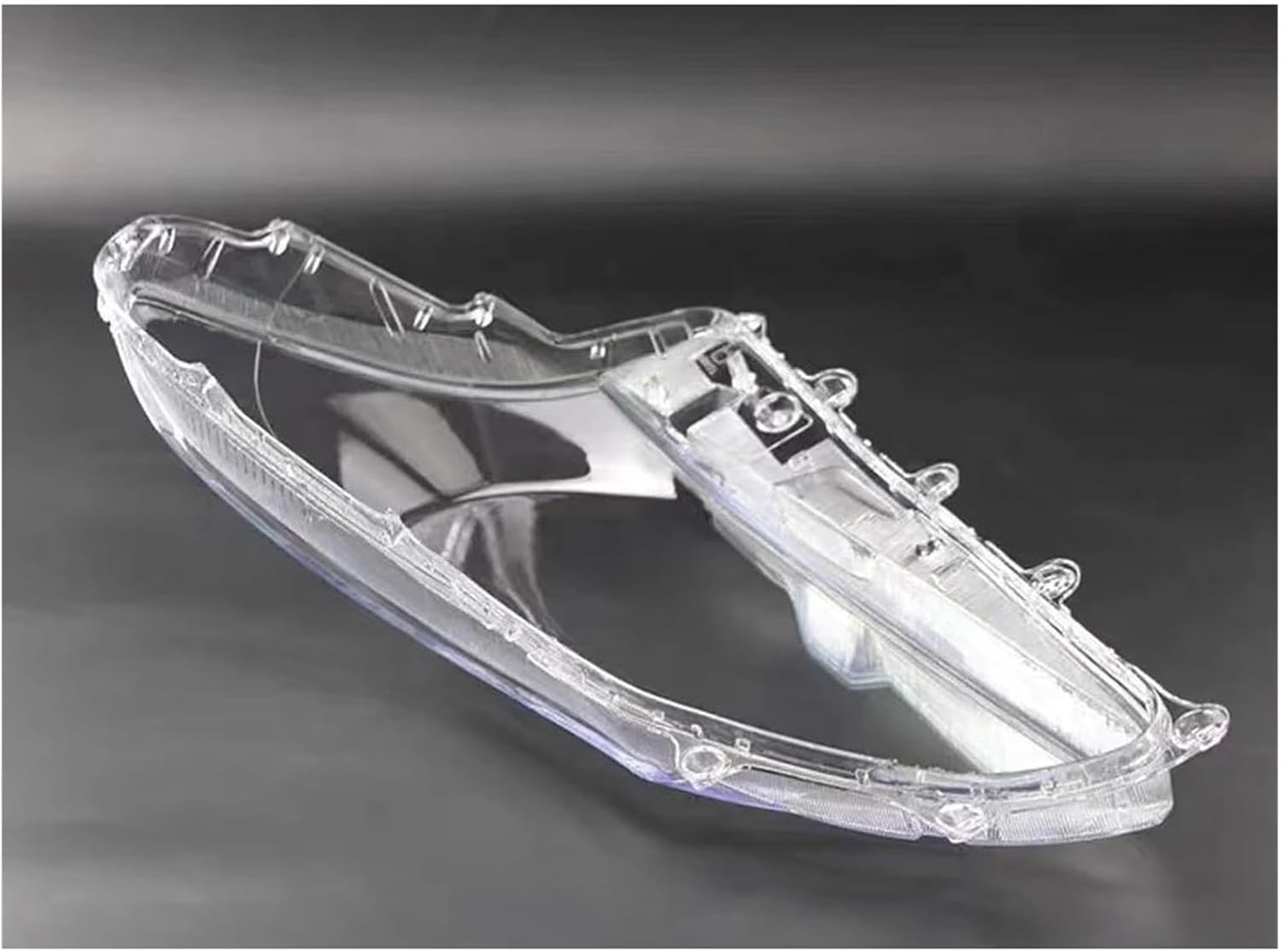 Clear Cover compatible For Toyota For Crown 13 2010 2011 2012 Lens Replace Lampshade Clear Shell Car Front Headlight Glass Cover (Left)