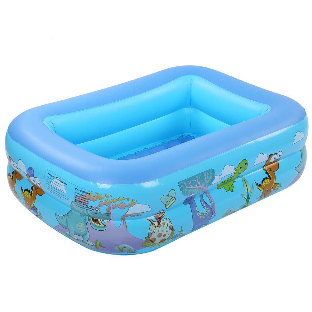 Inflatable Pool, Water Play Pool Cute Easy to Inflate Sturdy and for Outdoors and Indoors