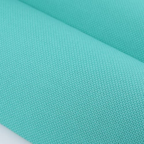 Image of KCS 4 pc of 12 inch x 18 inch 14CT Counted Cotton Aida Cloth Cross Stitch Fabric (Sea Green)