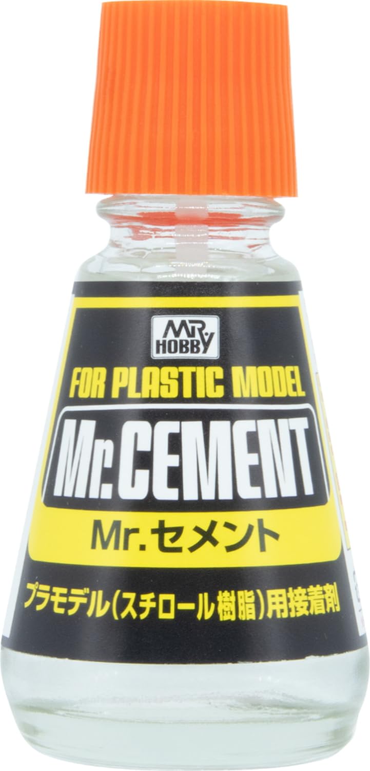 Amazon.co.jp: GSIクレオス Mr.セメント 25ml 模型用接着剤 MC124
