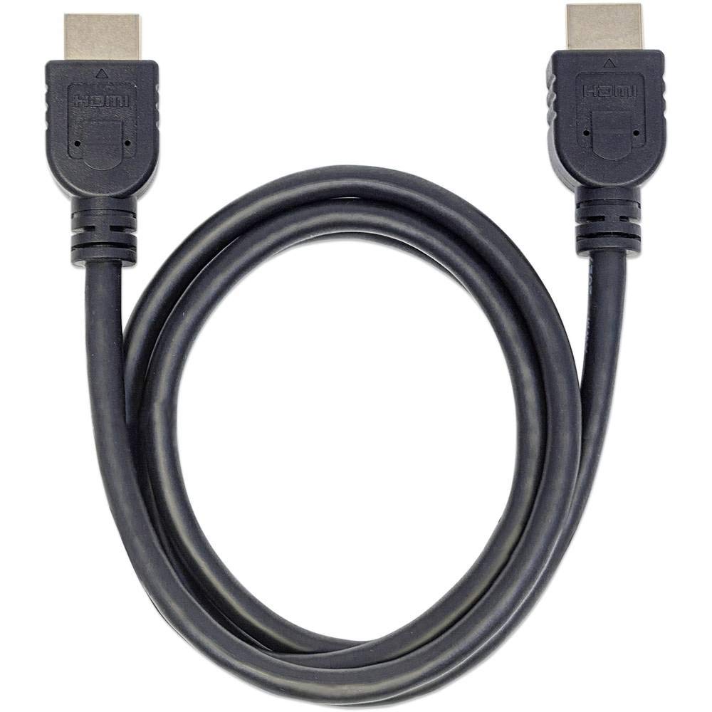 Manhattan 353960 Intellinet High Speed kabel HDMI z kanałem Ethernet, 8 m, ekranowany (certyfikat CL3 do instalacji ściennych), czarny