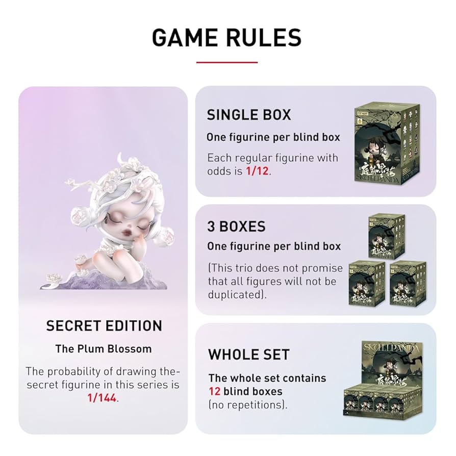 Skullpanda正規品ポップマート　SP blossom スワロフスキー付き Skullpanda正規品ポップマート SP blossom スワロフスキー付き