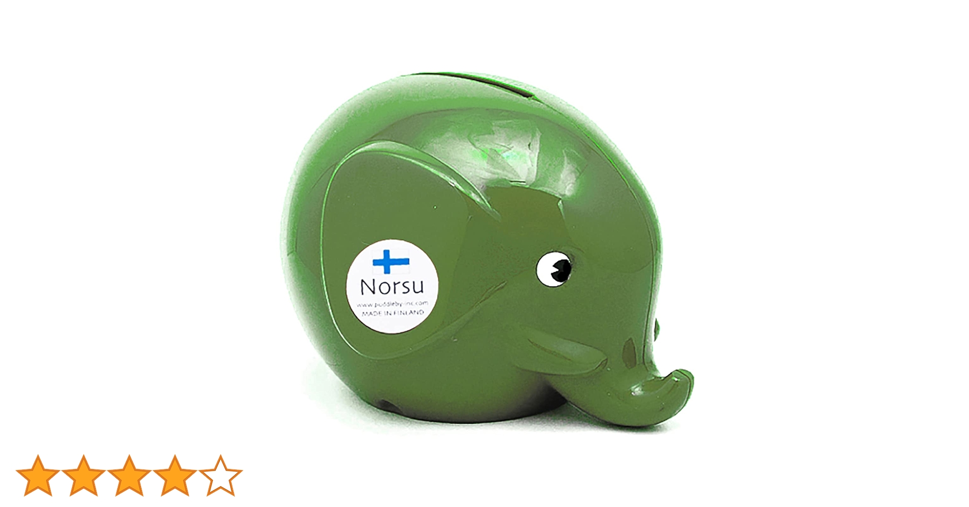 Amazon.co.jp: パドルビー Norsu ゾウ の 貯金箱 北欧