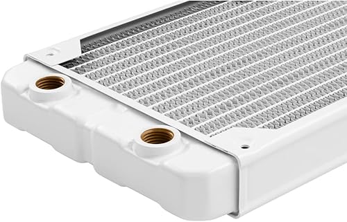 Miniatura 2 de Corsair Hydro X Series XR5 - Radiador de refrigeración por agua (11.024 in (soportes dobles de ventilador de 5.512 in, construcción de cobre