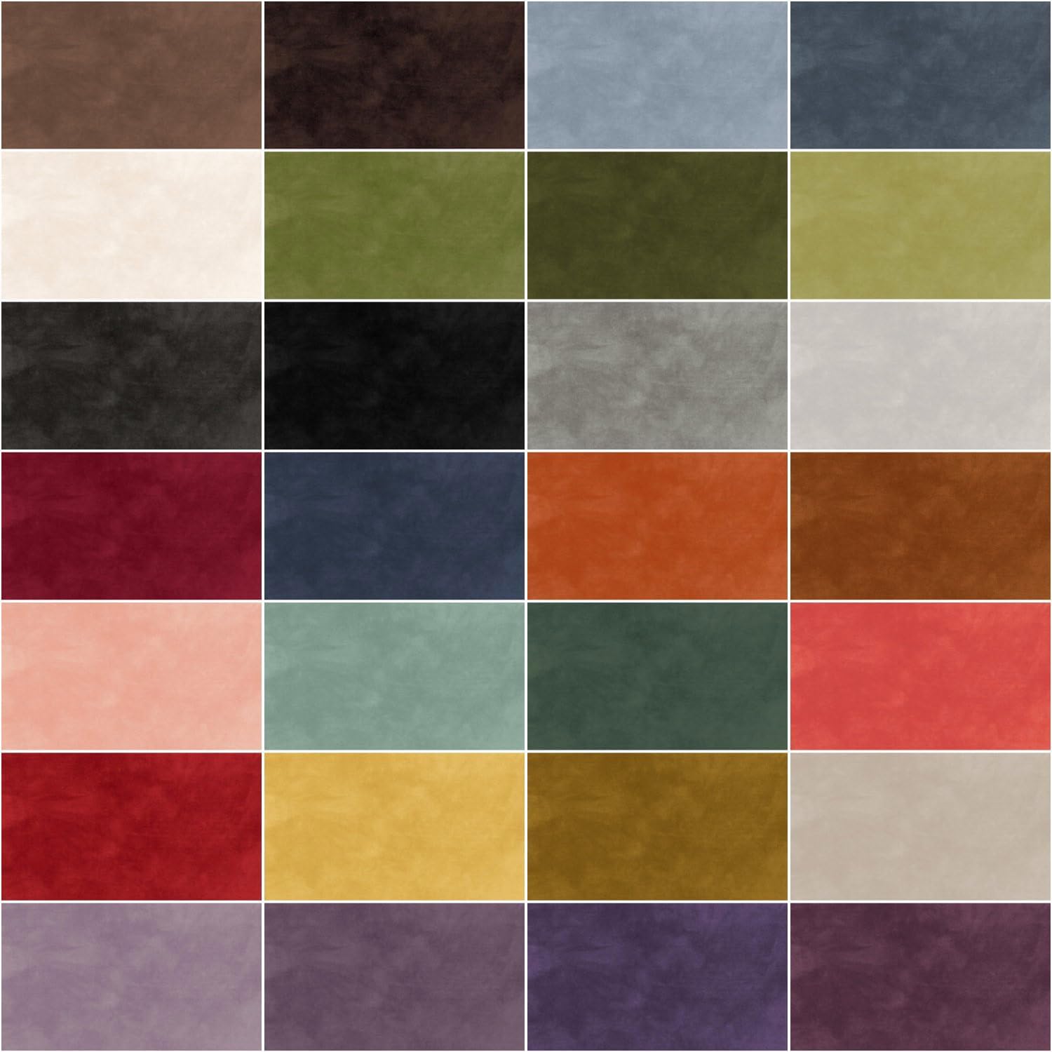 Bonnie Sullivan Woolies Flannel Color Wash Strips 40 2.5-inch Strips Jelly Roll Maywood Studio, Assorted