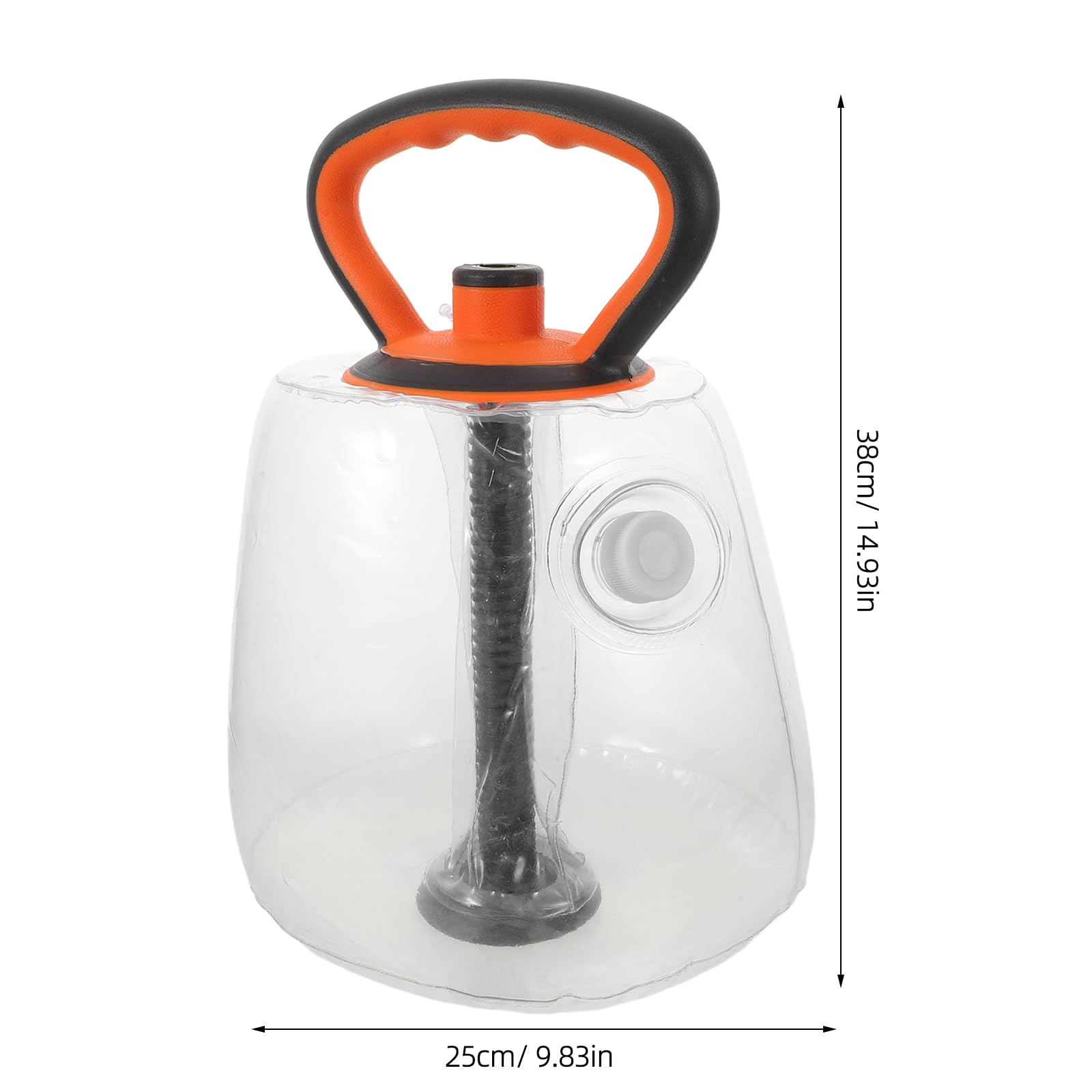 Regulowany Kettlebell Do Ćwiczeń z Wodą Sprzęt Do Treningu Siłowego Nóg i Pośladków Ergonomiczny Chwyt Przenośny Kettlebell Idealny i Treningu Całego Ciała