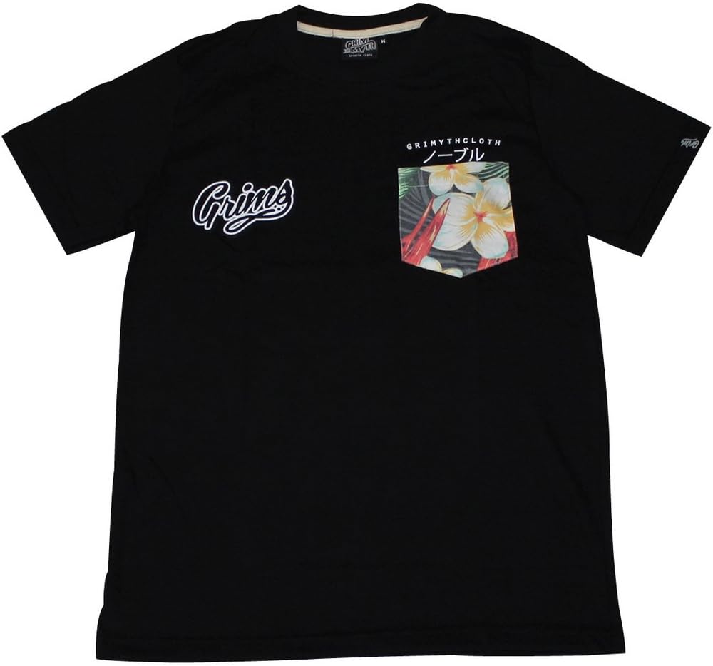 Grimyth Pocket bboy rock sneaker street wear T-Shirt # GM30 size M