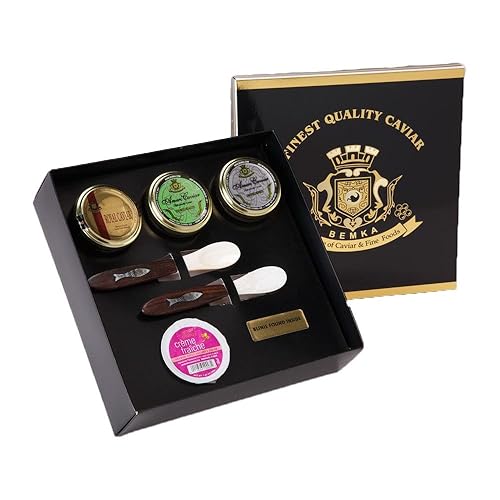 Tríada clásica de caviar