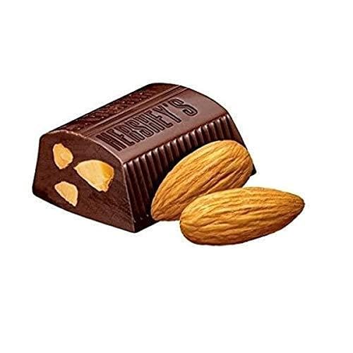 Miniatura 3 de Hersheys Nuggets - Bolsa especial de chocolate oscuro ligeramente dulce con almendras bolsa de 24 onzas con calcomanías por la taza