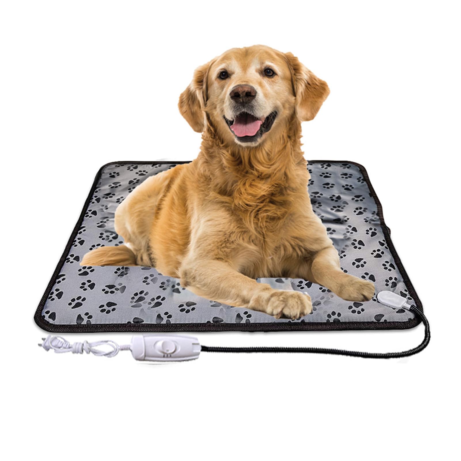 Manta Eléctrica Para Perros Y Gatos Mascotas, 50x70cm Electrica Almohadilla Térmica Mascotas Con Ajuste De Temperatura, Manta Térmica Colchonetas Para Cachorros Perros Pequeños Y Gatos Interior
