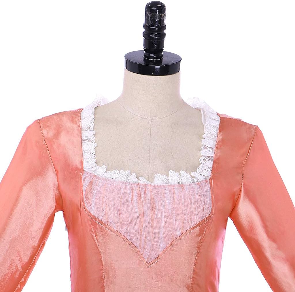 Women's Musical Hamilton Elizabeth Schuyler Angelica Peggy Cosplay Costume Dress Gown