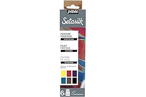 Pebeo Initiation Set 6X20ML Setasilk Silk Painting Kit